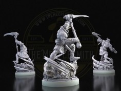 Savage Warlord – Barbarian Warrior Miniature
