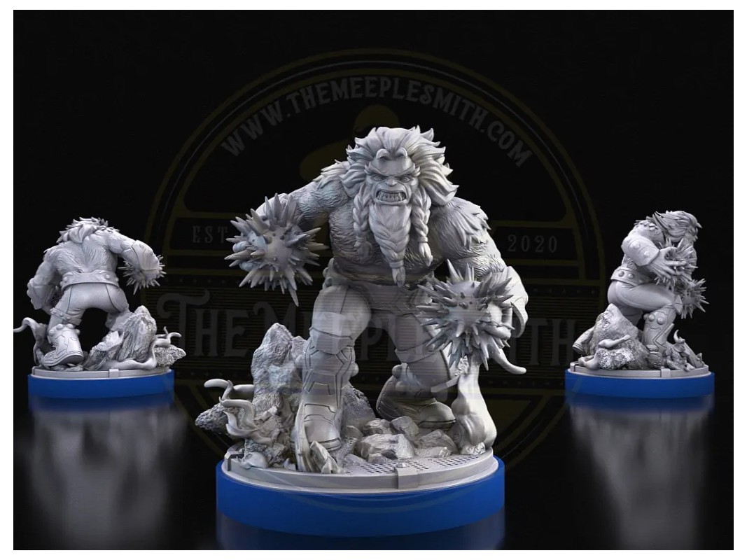 Cosmic Devastator – Alien Warlord Miniature