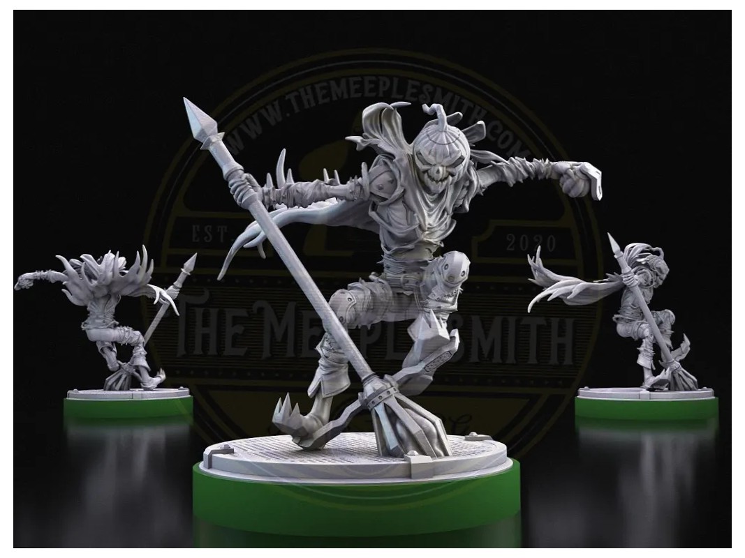 Pumpkin Reaper – Miniatura de Villano Calabaza
