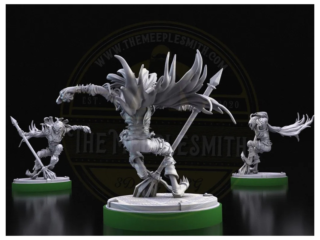 Pumpkin Reaper – Sinister Goblin Miniature