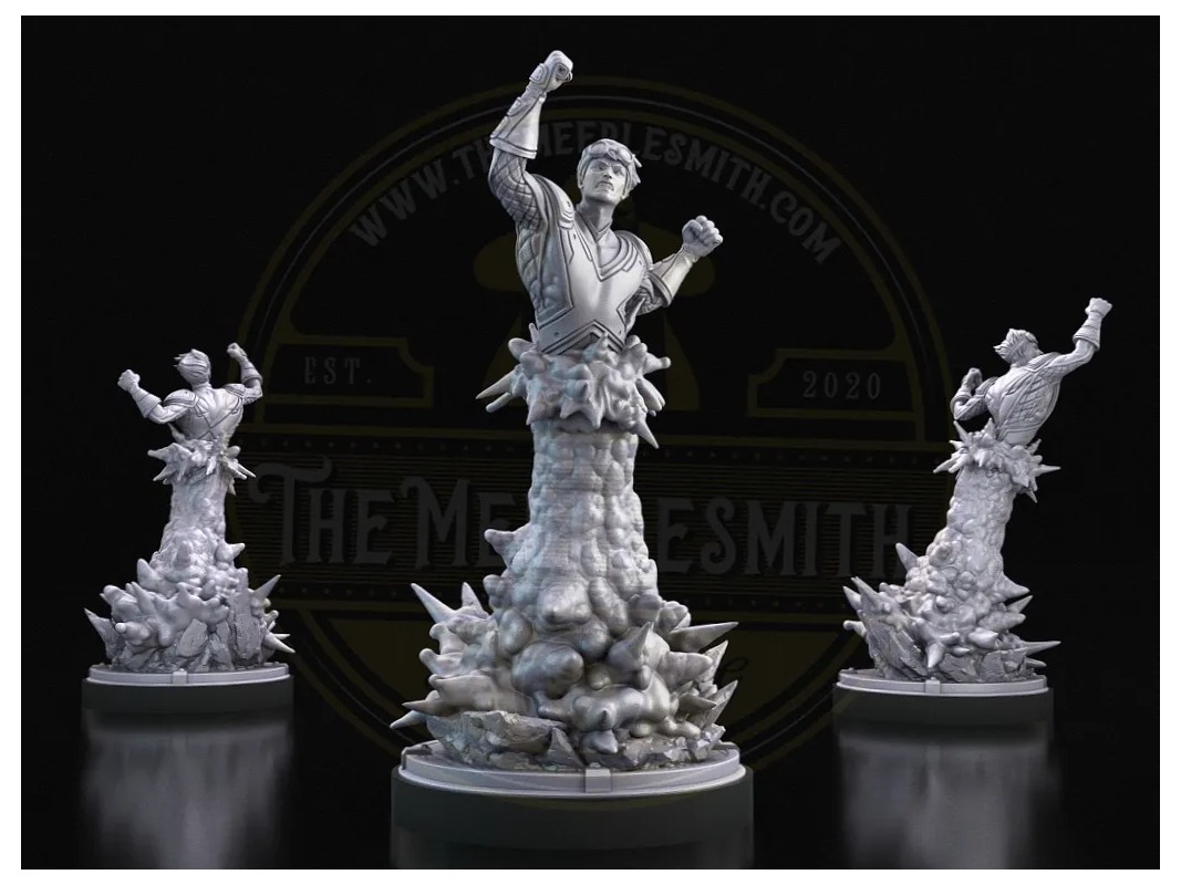 Kinetic Cannon – Mutant Rocket Hero Miniature