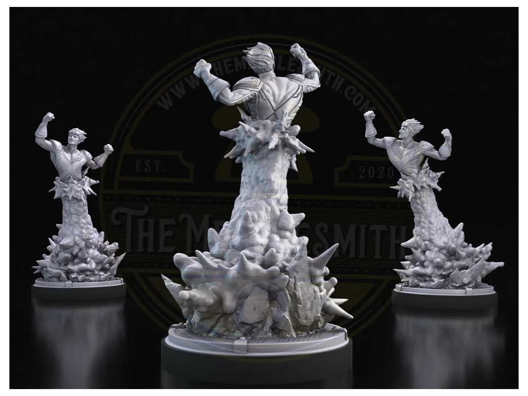 Kinetic Cannon – Mutant Rocket Hero Miniature