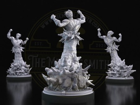 Kinetic Cannon – Mutant Rocket Hero Miniature