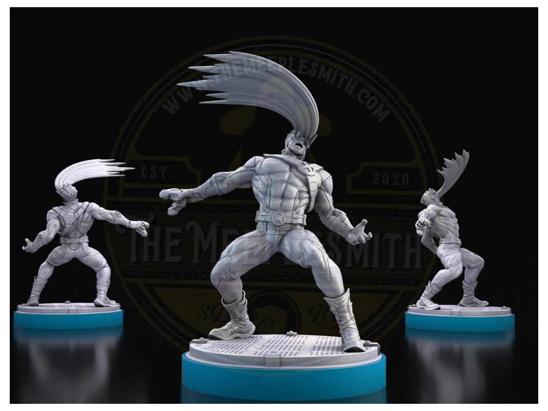 Optic Fury – Mutant Energy Warrior Miniature
