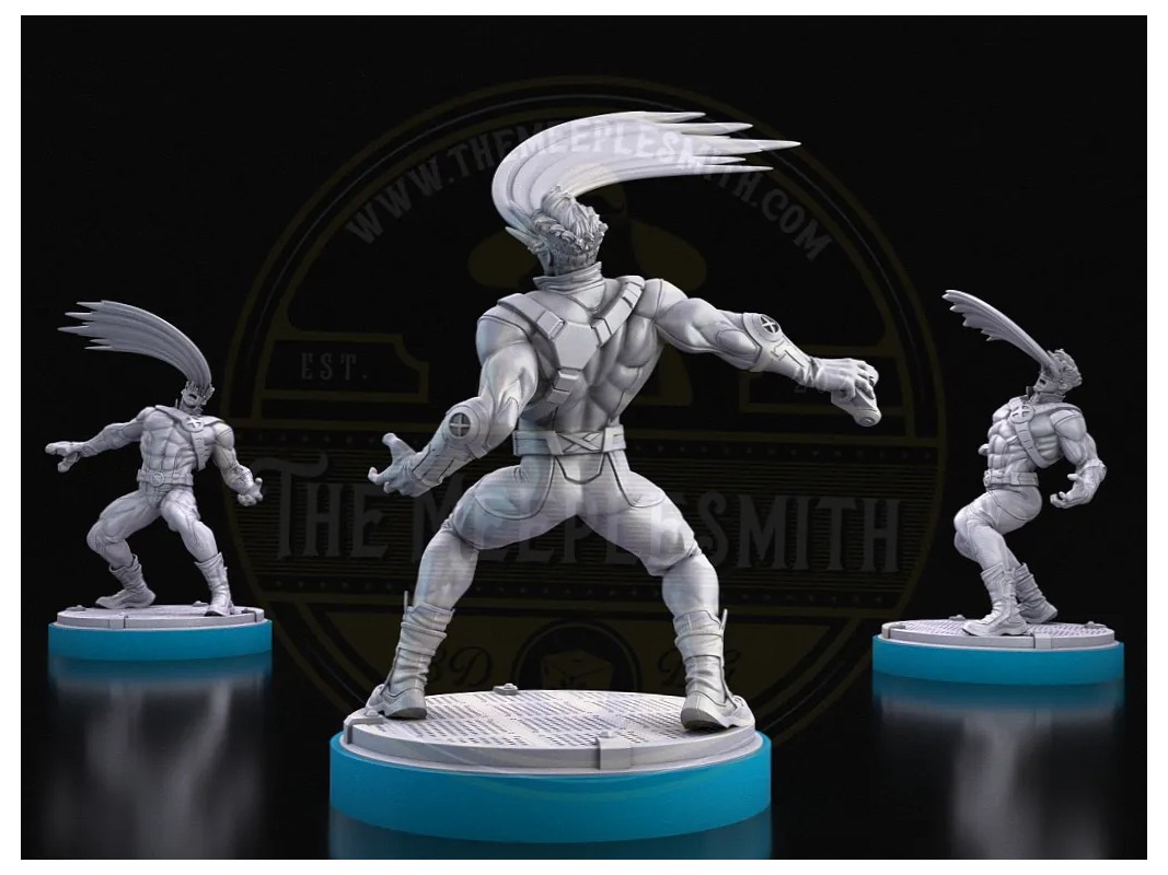 Optic Fury – Mutant Energy Warrior Miniature