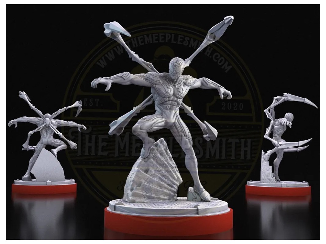 Arachnid Overlord – Miniatura de Héroe Arácnido Mecánico