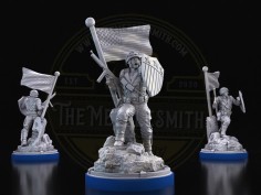 Liberty Vanguard – WWII Super Soldier Miniature