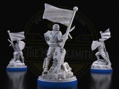 Liberty Vanguard – WWII Super Soldier Miniature 2