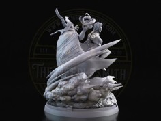 Shadow & Light – Dual Superhero Miniature 2