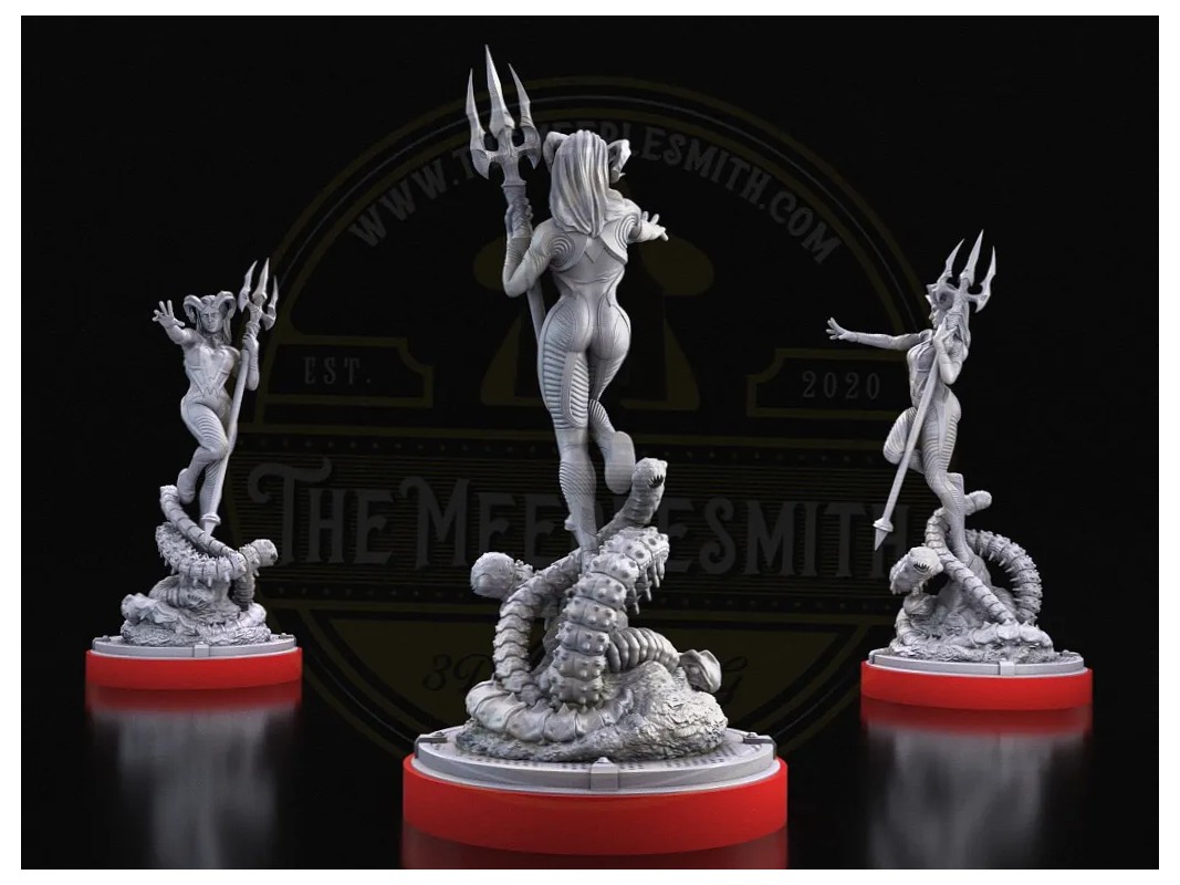 Infernal Sorceress – Demonic Queen Miniature