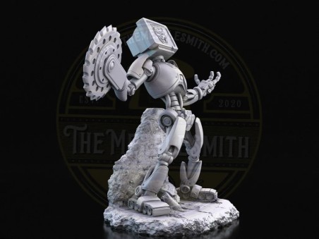 Cazador Arácnido Mecánico – Miniatura de Robot Spider-Slayer
