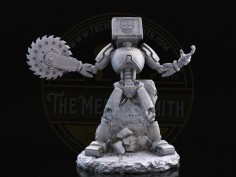 Cazador Arácnido Mecánico – Miniatura de Robot Spider-Slayer