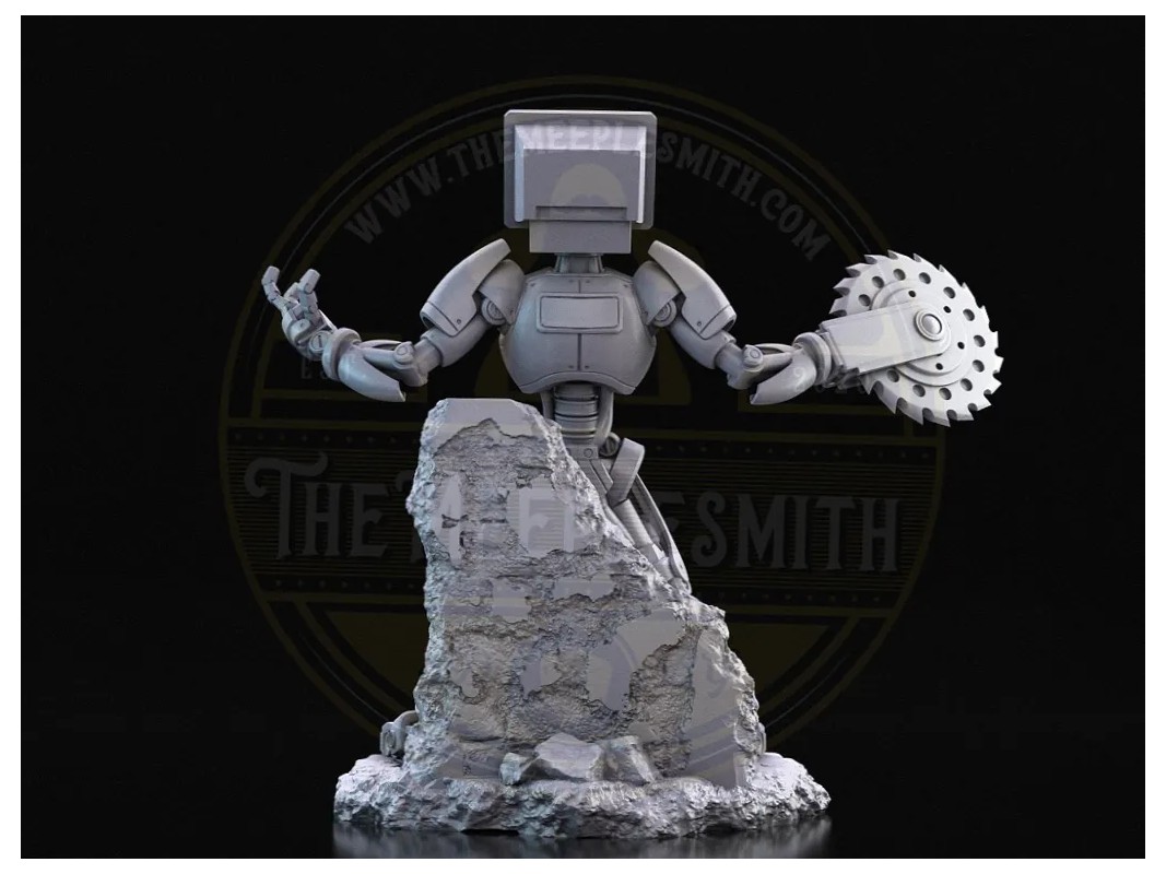 Mechanical Spider Hunter – Spider-Slayer Robot Miniature