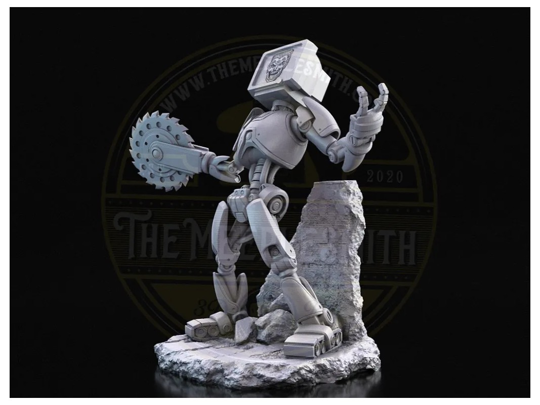 Mechanical Spider Hunter – Spider-Slayer Robot Miniature