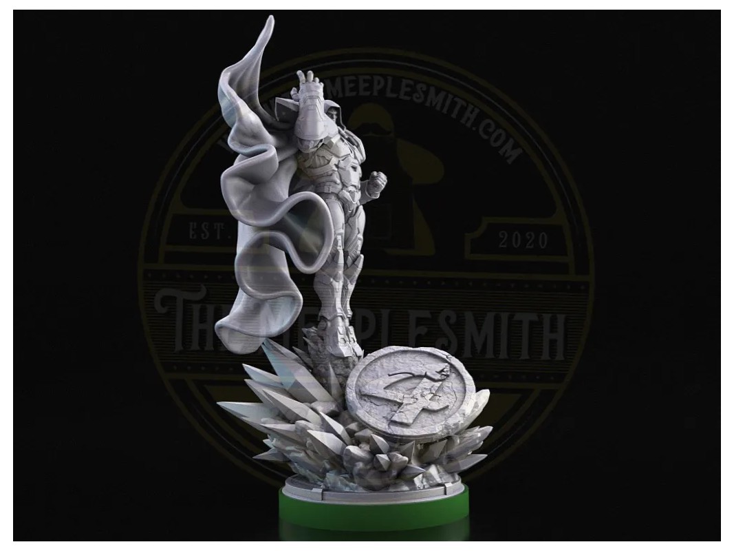 Iron Sovereign – Armored Ruler Miniature