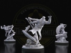 Vigilante Nocturno – Miniatura de Héroe de Combate Urbano 2