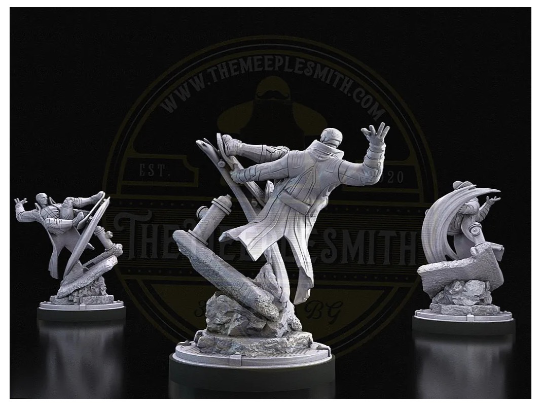 Midnight Vigilante – Urban Combat Hero Miniature