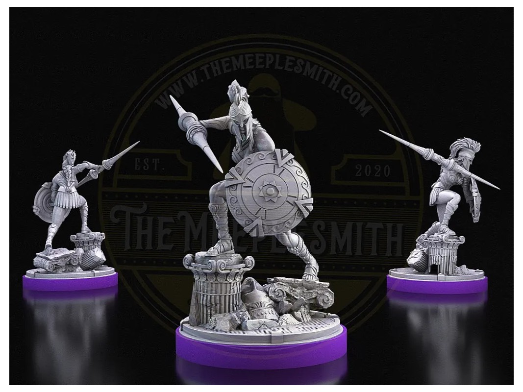 Divine Strategist – Goddess of War Miniature