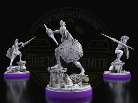 Divine Strategist – Goddess of War Miniature