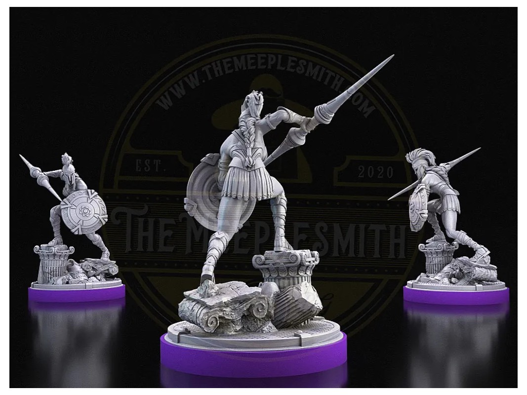 Divine Strategist – Goddess of War Miniature