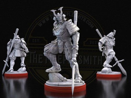 Shogun de Hierro – Miniatura de Guerrero Samurái Acorazado