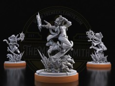 Firework Rebel – Mutant Energy Heroine Miniature