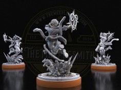 Firework Rebel – Mutant Energy Heroine Miniature 2
