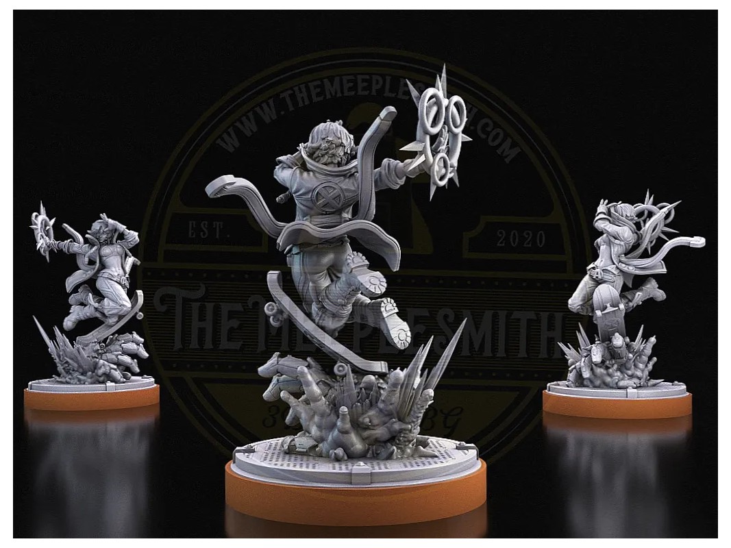 Firework Rebel – Mutant Energy Heroine Miniature