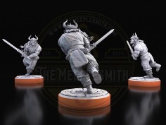 Savage Conqueror – Berserker Barbarian Miniature 3 2