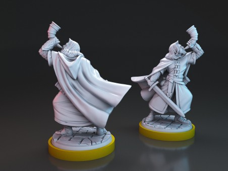 The Fallen Warrior miniature