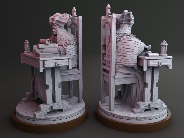 Miniatura del Sabio Draconiano