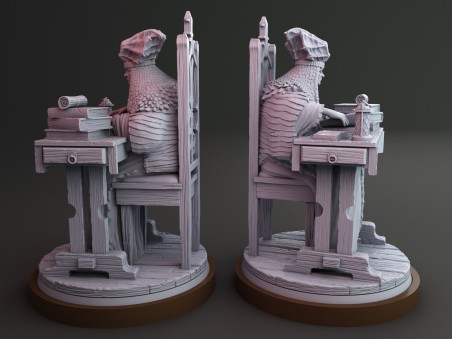 Miniatura del Sabio Draconiano