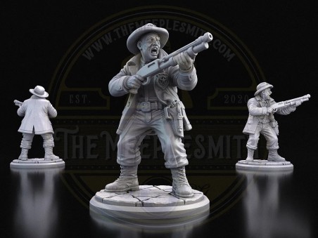 Veteran Officer – The Last Line of Defense in Arkham