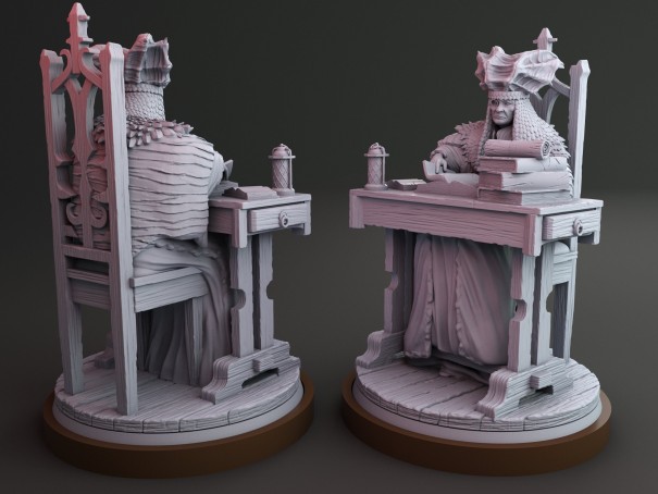 Miniatura del Sabio Draconiano