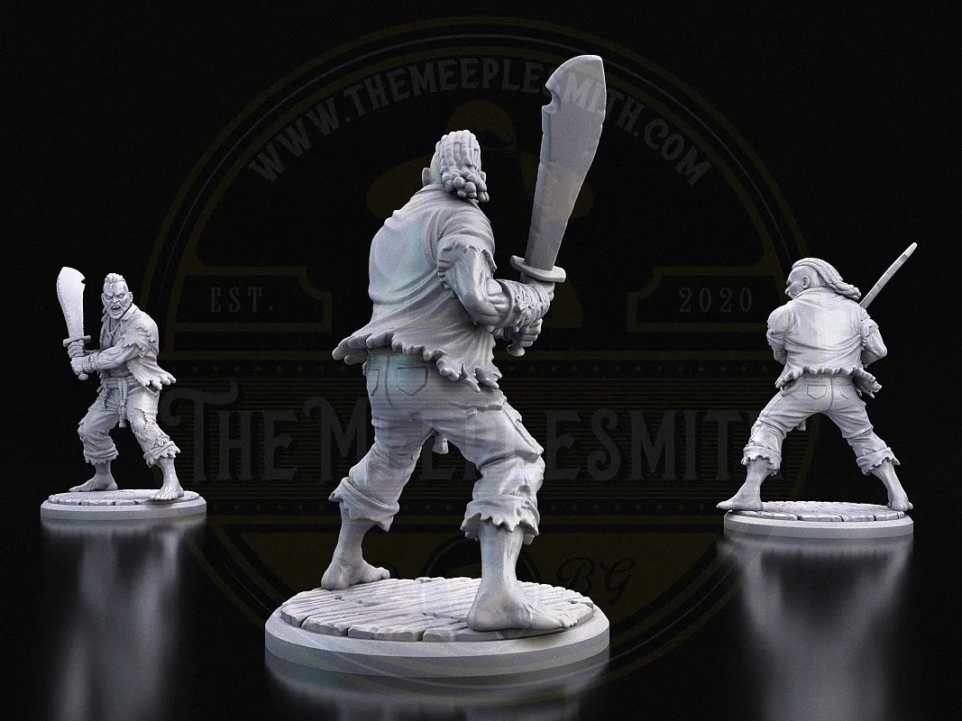 Luchador con Machete – La Hoja Salvaje de Innsmouth