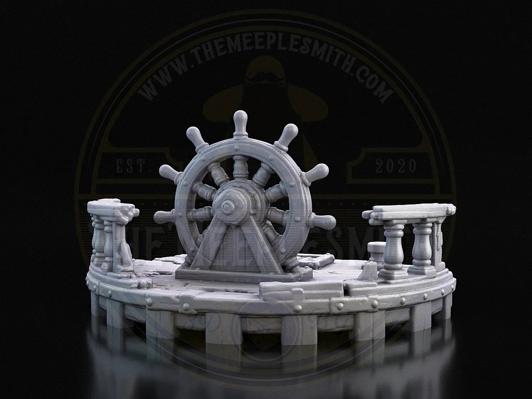 The Captain's Helm – Innsmouth Ship Deck