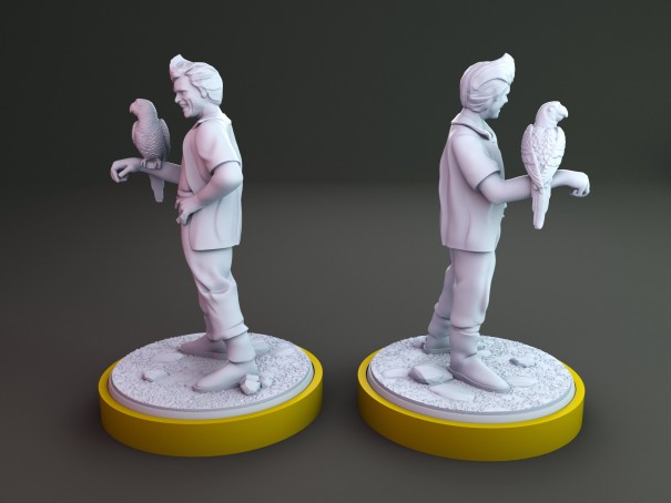 Ace Ventura miniature