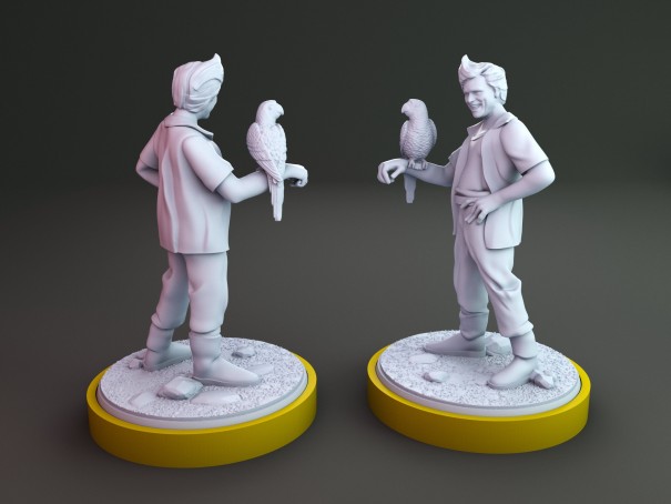 Ace Ventura miniature