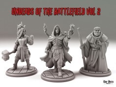 Miniaturas de No Muertos del Campo de Batalla Vol 2