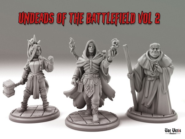 Undeads of the Battlefield Vol 2 minatures