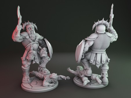 Giant Spartan miniature
