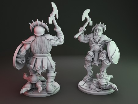 Giant Spartan miniature