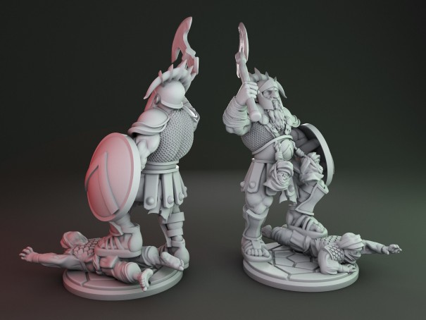 Miniatura de Gigante Espartano