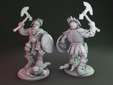 Giant Spartan miniature