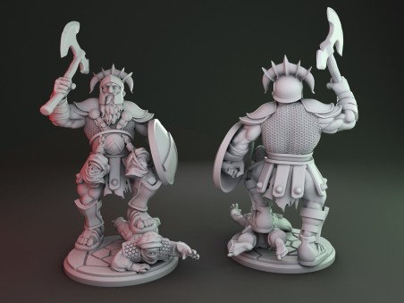 Giant Spartan miniature