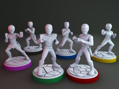 Miniaturas de Soldados Poderosos