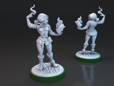 Miniatura de Trish de "The Witcher Contract"