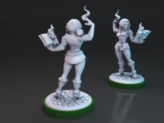 Miniatura de Trish de "The Witcher Contract" 2