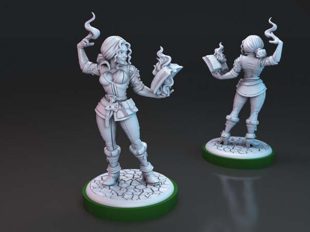 Miniatura de Trish de "The Witcher Contract"