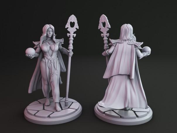 Miniatura de Fantasy Woman "Houda"